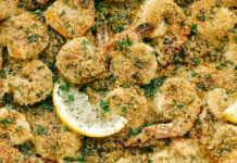 Lemon Garlic Shrimp Scampi