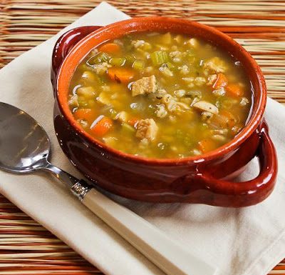 Chicken (or Turkey) Barley Soup