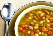 White Bean Soup with Ham