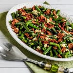 Instant Pot Green Beans with Bacon and Gorgonzola