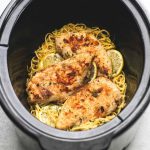 Slow Cooker Lemon Chicken Piccata